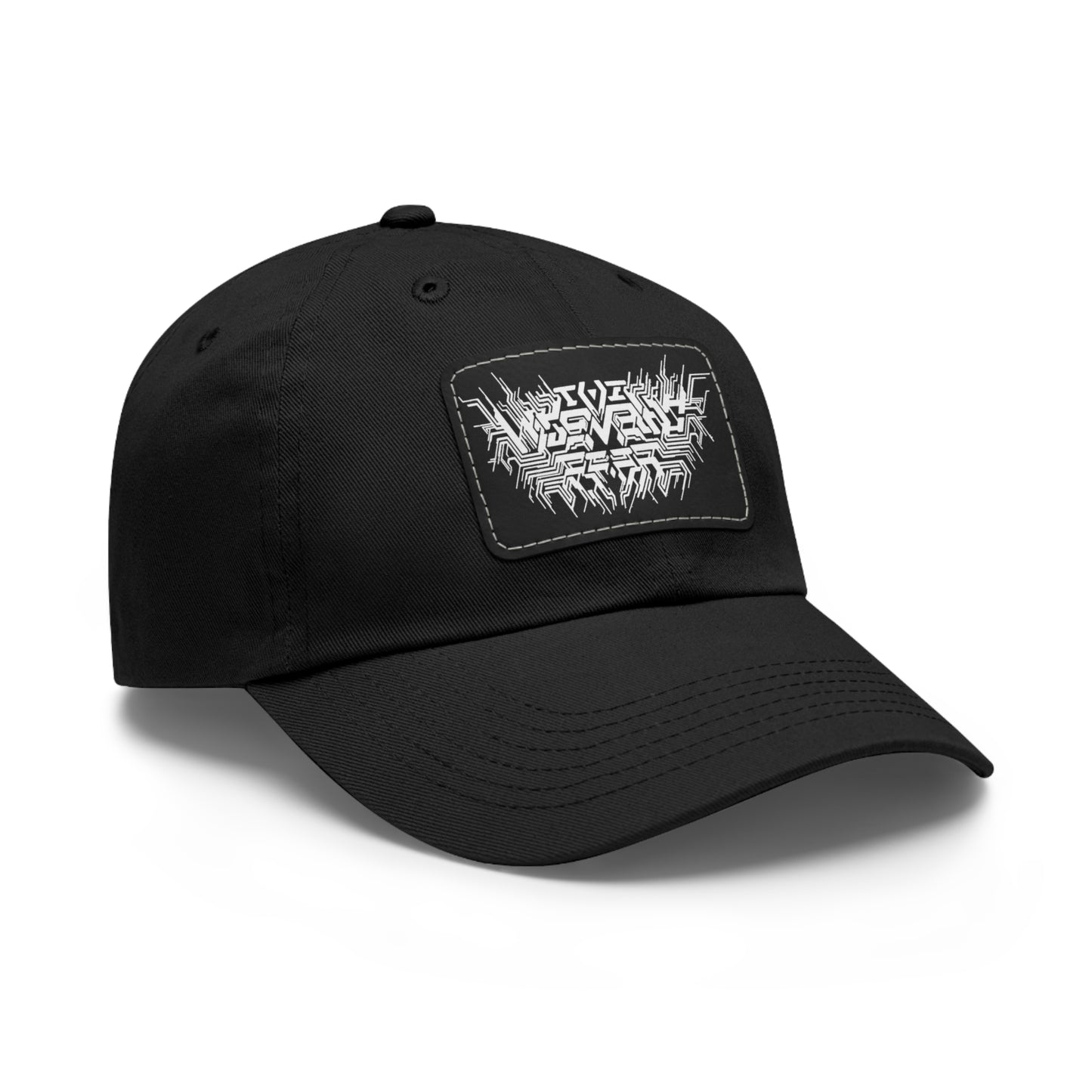 Leather Patch Logo Hat