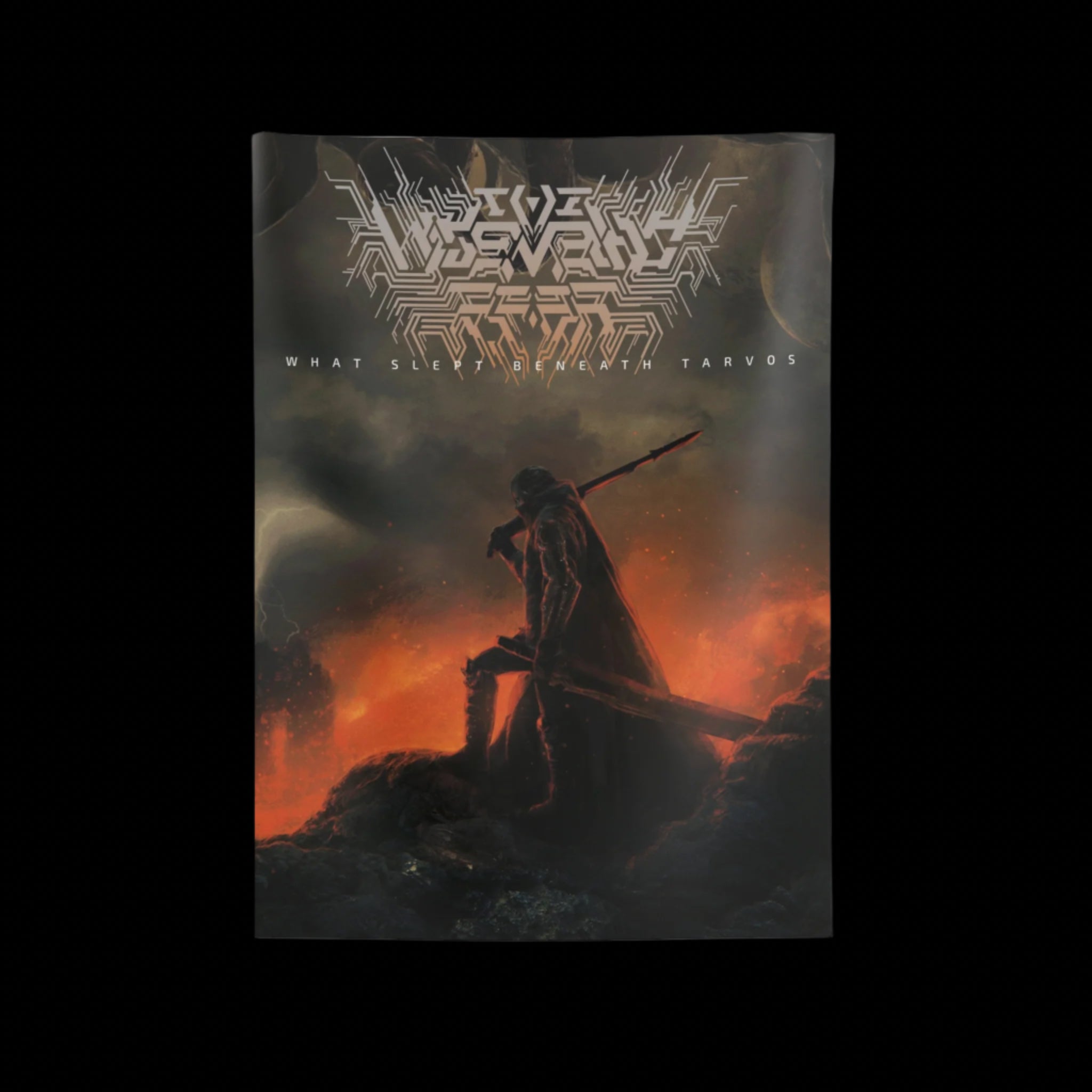 What Slept Beneath Tarvos Wall Flag (26"x36")