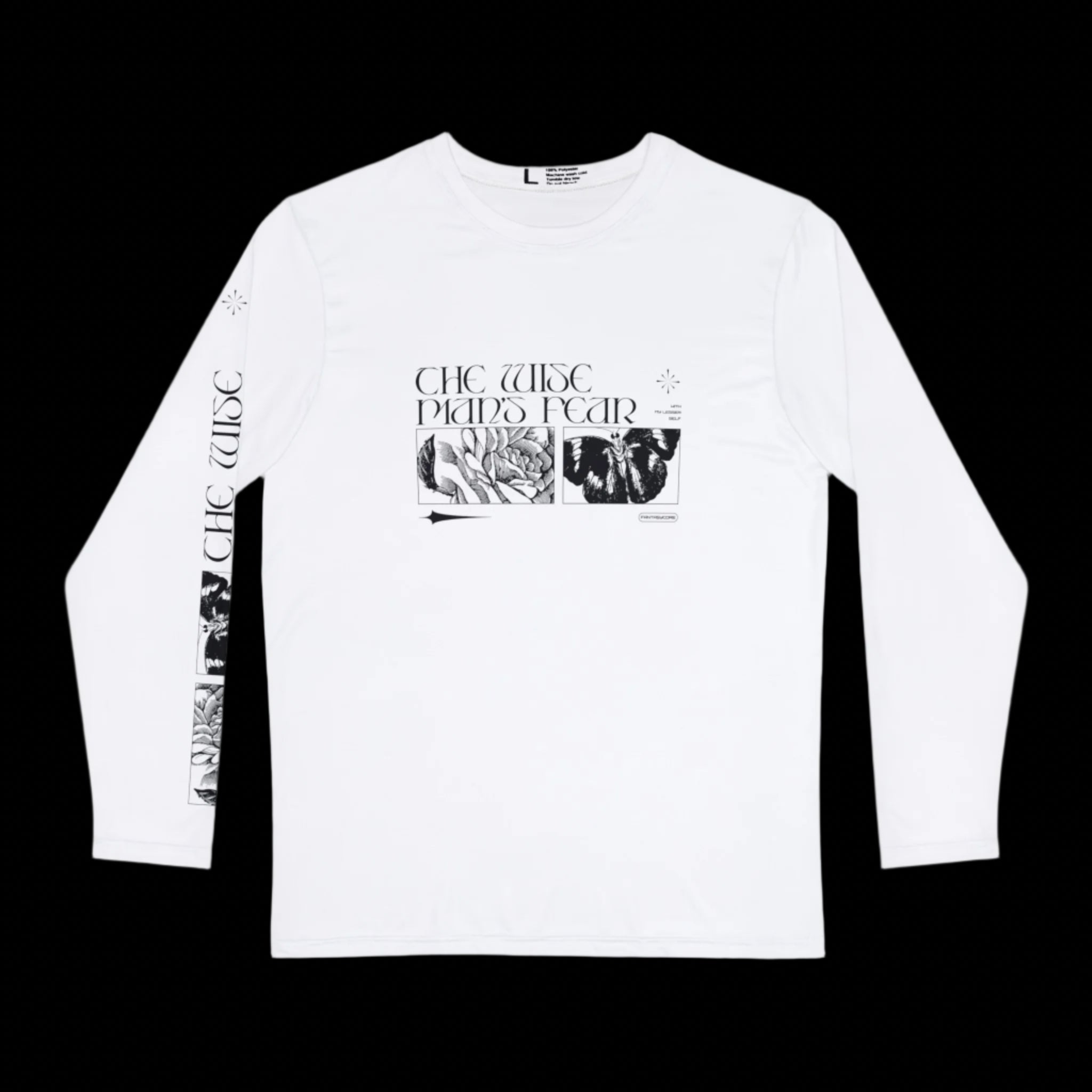 With my Lesser Self Longsleeve Tee